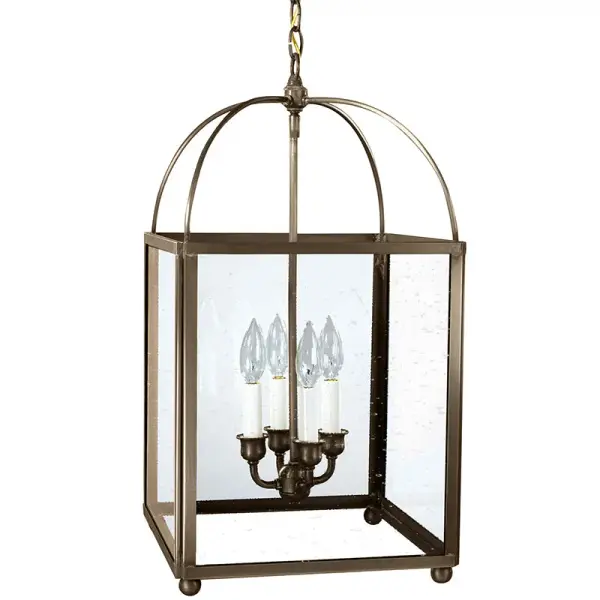 Four Light Hanging Lantern 60.00W/B/Candelabra - Image 8