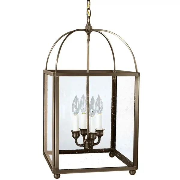 Four Light Hanging Lantern 60.00W/B/Candelabra - Image 9
