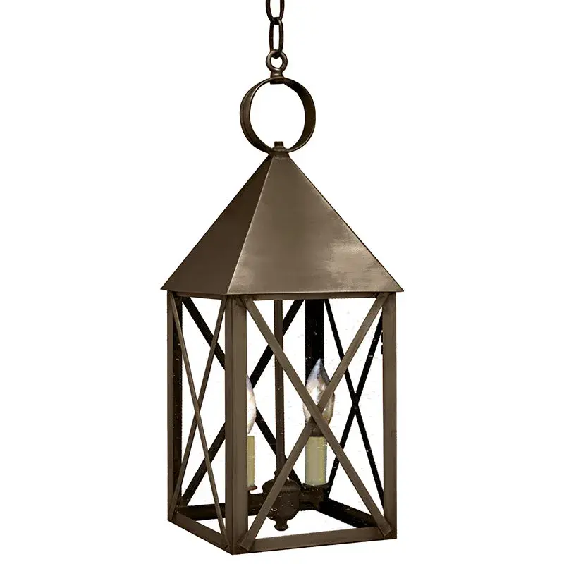 Two Light Hanging Lantern 60.00W/B/Candelabra - Image 15