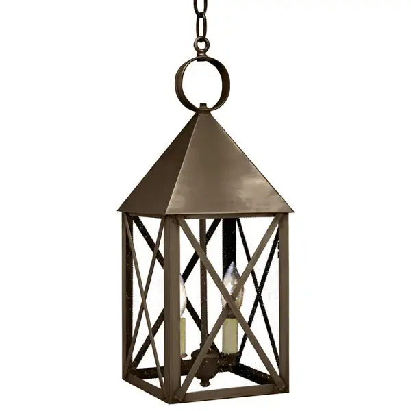 Two Light Hanging Lantern 60.00W/B/Candelabra - Image 16