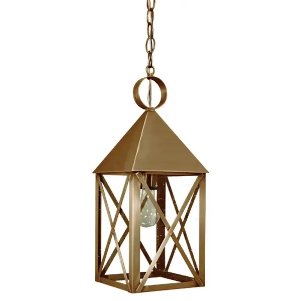 Two Light Hanging Lantern 60.00W/B/Candelabra - Image 3