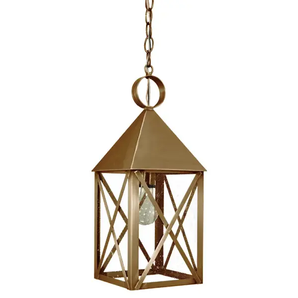 Two Light Hanging Lantern 60.00W/B/Candelabra - Image 4