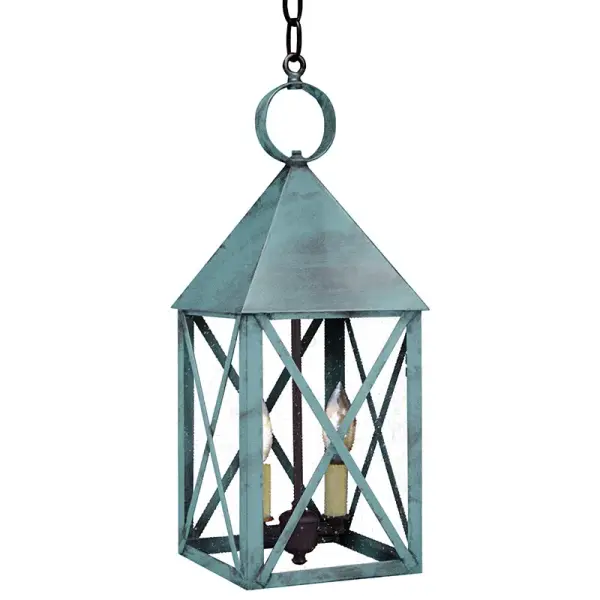 Two Light Hanging Lantern 60.00W/B/Candelabra - Image 32