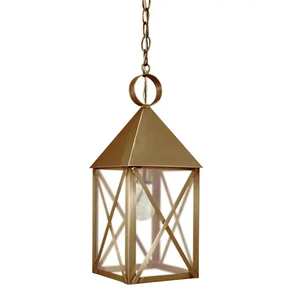 Two Light Hanging Lantern 60.00W/B/Candelabra - Image 5