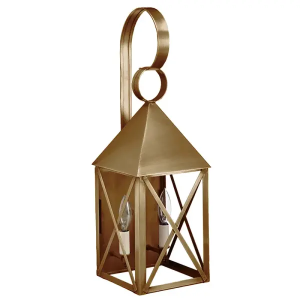 York Collection is a Mission style inspired fixture with geometric shapes and understated design elements that radiate tranquility. The simplistic design was popular during the early American period and is still beautiful today. - alternate view