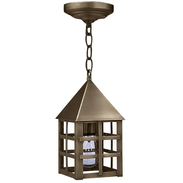 One Light Hanging Lantern 75.00W/A/Medium - Image 8