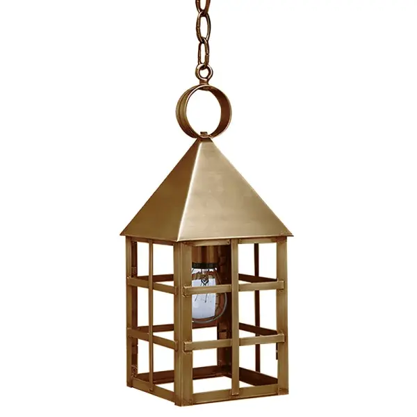 York Collection is a Mission style inspired fixture with geometric shapes and understated design elements that radiate tranquility. The simplistic design was popular during the early American period and is still beautiful today. - alternate view