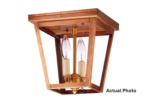 Northeast Lantern's flush mount collection features simple classic styles to fit with any design motif. Designed for interior hallways or covered exterior applications they are the perfect complement to wall, post or hanging styles.