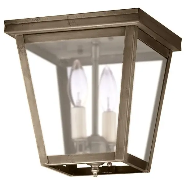 Two Light Flush Mount 60.00W/B/Candelabra - Image 9