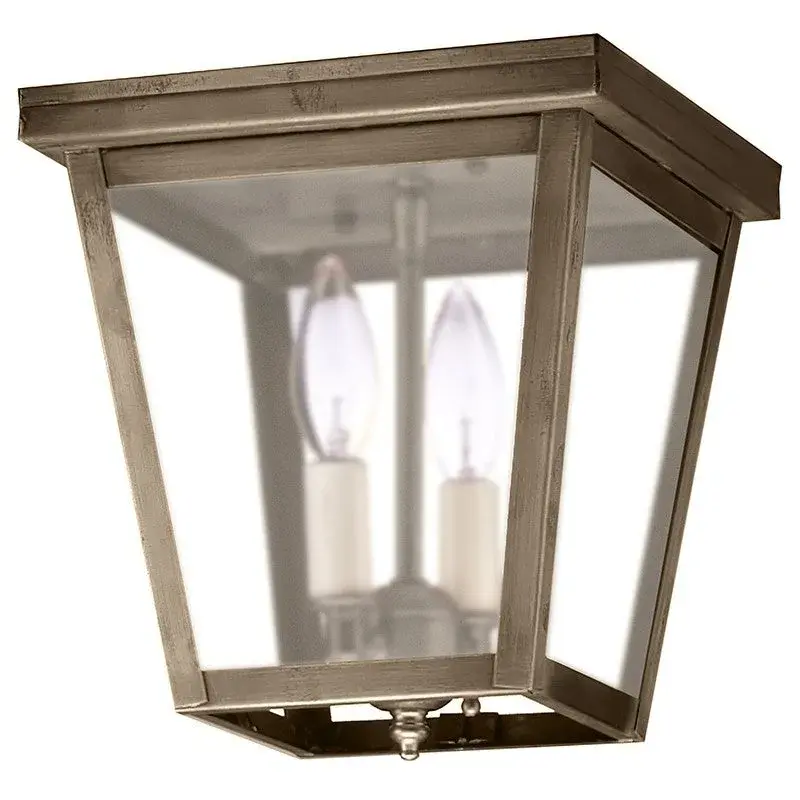 Two Light Flush Mount 60.00W/B/Candelabra - Image 9