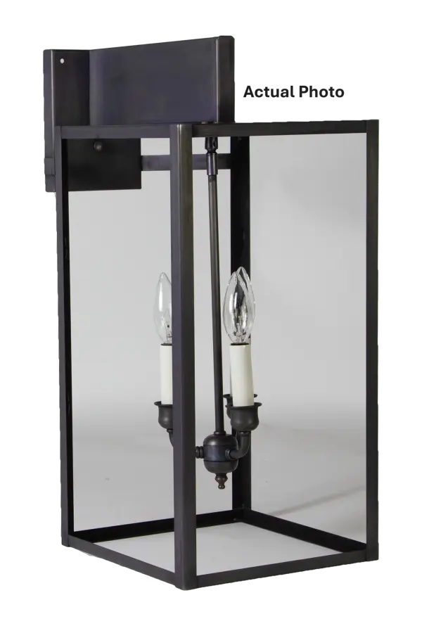 Two Light Wall Mount 60.00W/B/Candelabra - Image 3