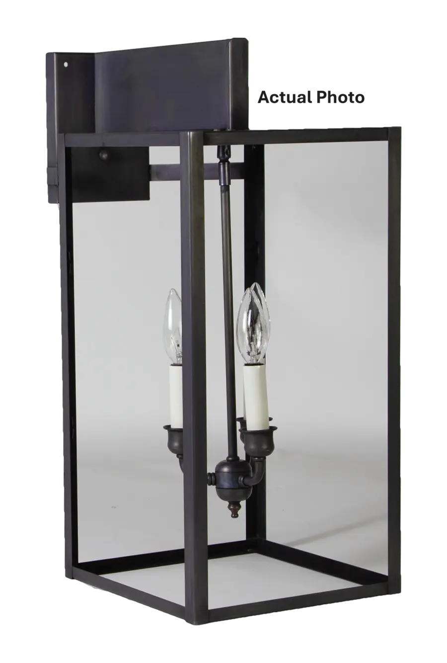 Two Light Wall Mount 60.00W/B/Candelabra - Image 3