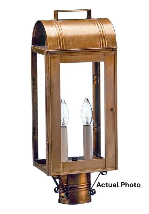 Rustic yet refined describes the Livery collection. Taking design elements from lanterns of times past, we incorporate a decorative handle or loop, feet, and optional reflectors to enhance the warm glow of your home. This collection is ideal for those lo