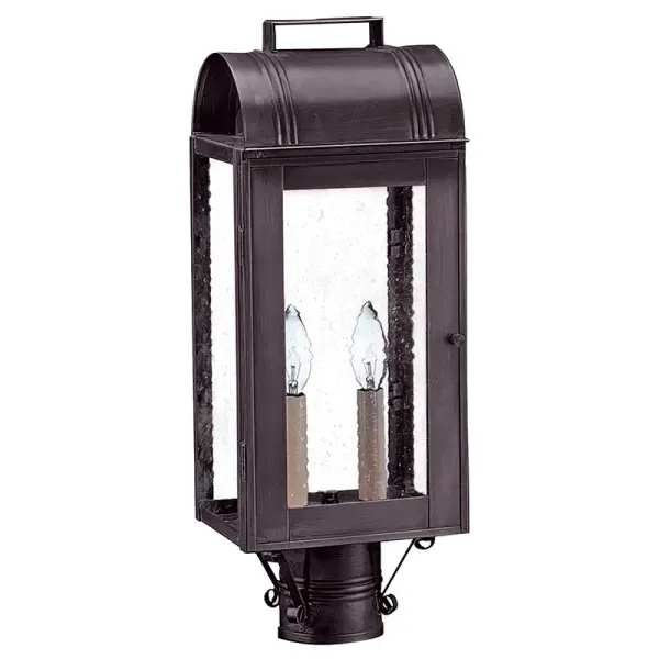 Two Light Post Mount 60.00W/B/Candelabra - Image 12