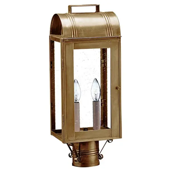 Two Light Post Mount 60.00W/B/Candelabra - Image 3