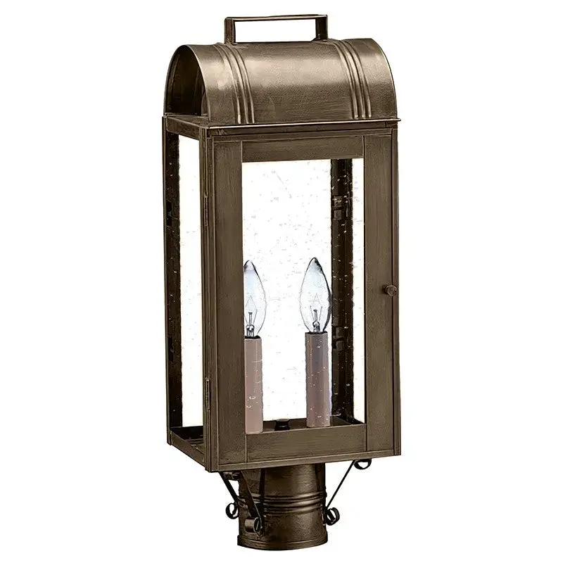 Two Light Post Mount 60.00W/B/Candelabra - Image 7