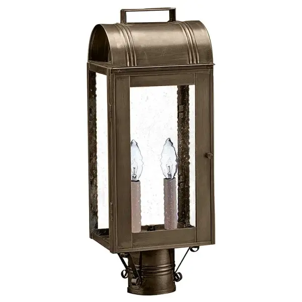 Two Light Post Mount 60.00W/B/Candelabra - Image 8
