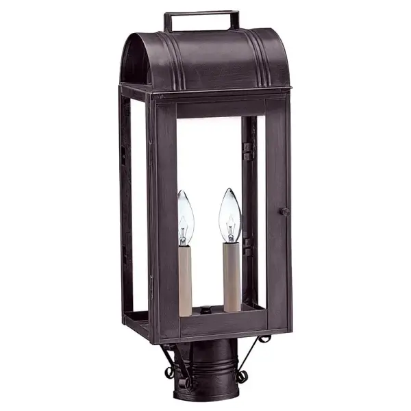 Two Light Post Mount 60.00W/B/Candelabra - Image 10