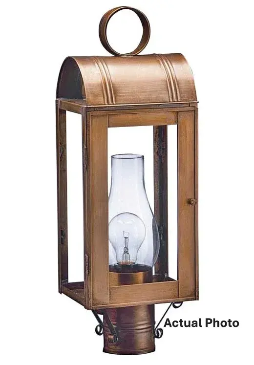 Rustic yet refined describes the Livery collection. Taking design elements from lanterns of times past, we incorporate a decorative handle or loop, feet, and optional reflectors to enhance the warm glow of your home. This collection is ideal for those lo