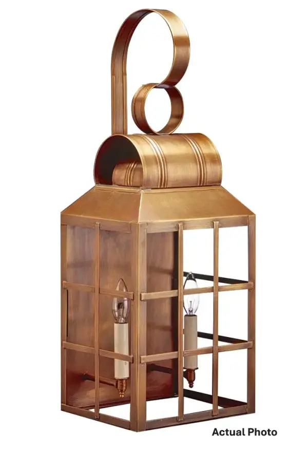 The Lynn collection incorporates many elements of early American coppersmiths to produce an attractive fixture for homes, offices or restaurants looking to capture a colonial feel.