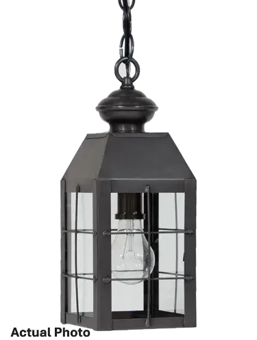 Inspired by classic colonial fixtures the Woodcliffe collection shows its craftsmanship with a windowpane design and a beautiful top finial this fixture adds charm to the period inspired collection.