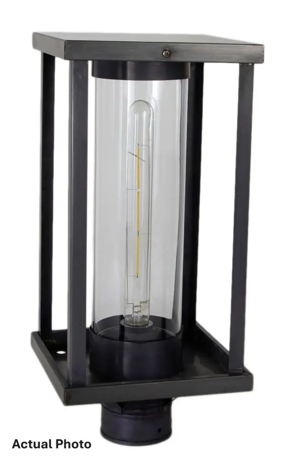 The Austin collection has a clean new transitional design made to enhance any space while adding a modern twist to it. The smooth open frame is complemented by a cylinder of seedy clear glass. Brings a timeless design with a modern edge to any space.