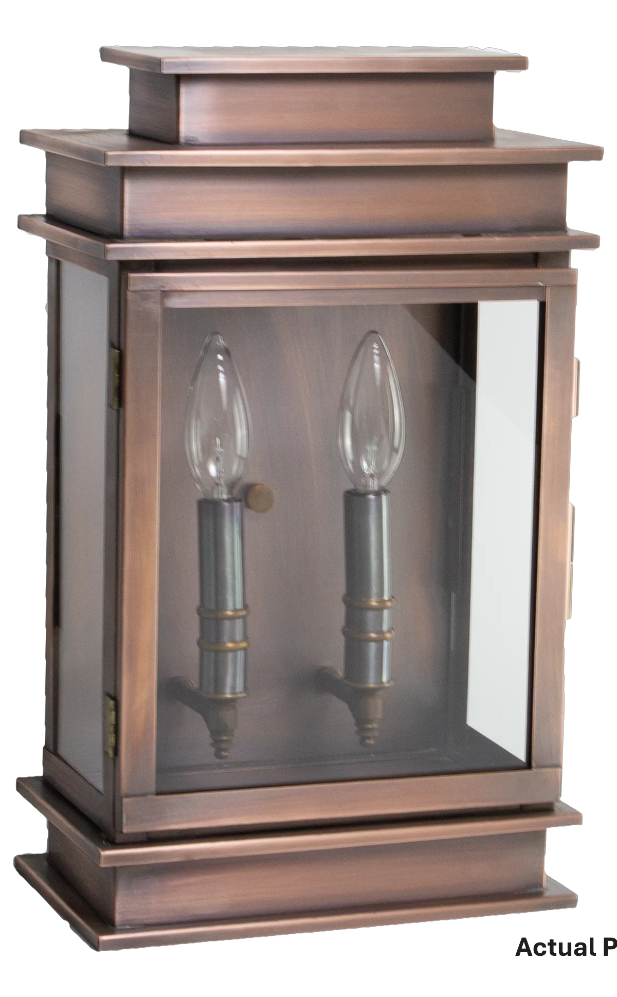 Two Light Wall Mount 60.00W/B/Candelabra