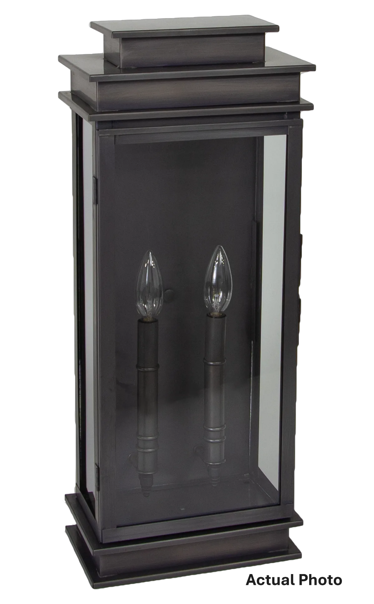 Two Light Wall Mount 60.00W/B/Candelabra