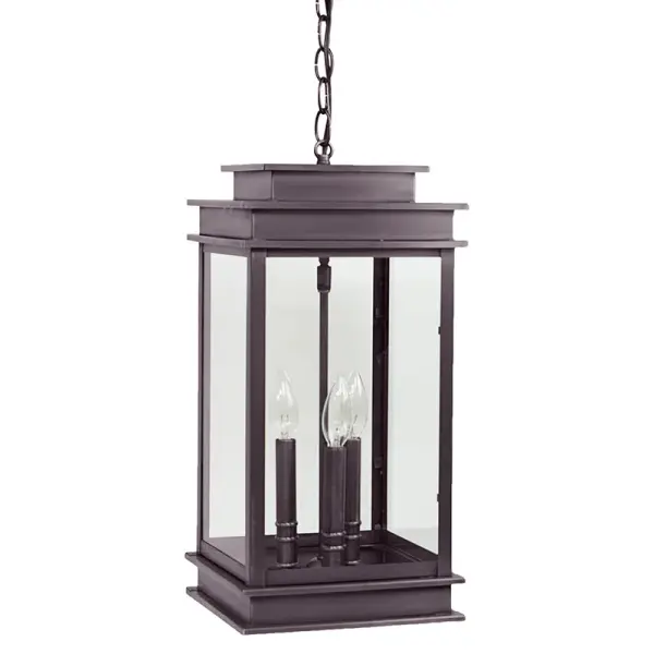 Three Light Hanging Lantern 60.00W/B/Candelabra - Image 11