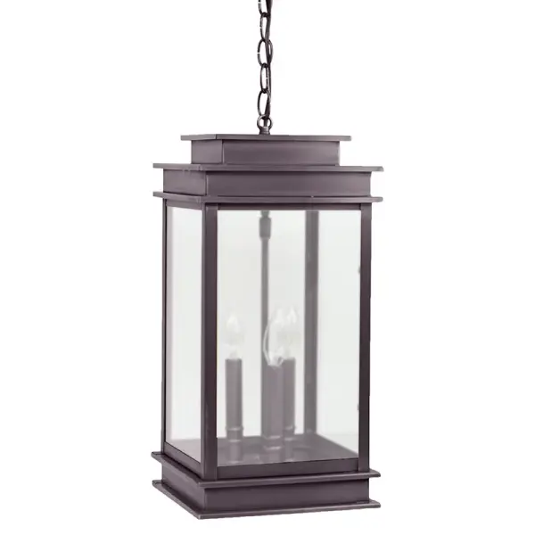 Three Light Hanging Lantern 60.00W/B/Candelabra - Image 14