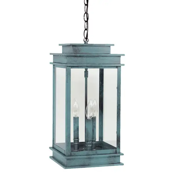 Three Light Hanging Lantern 60.00W/B/Candelabra - Image 15