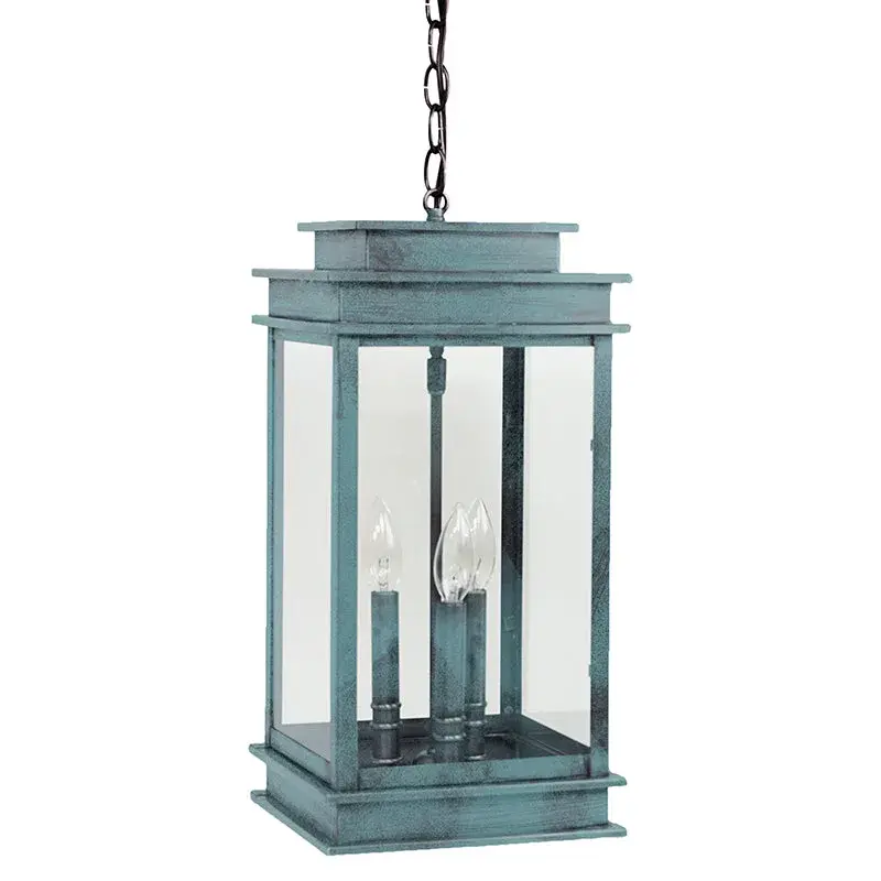 Three Light Hanging Lantern 60.00W/B/Candelabra - Image 15