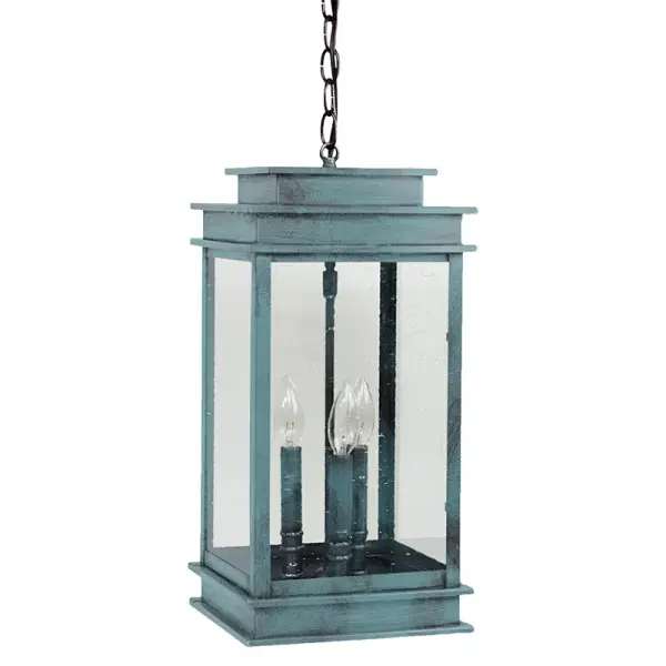 Three Light Hanging Lantern 60.00W/B/Candelabra - Image 16