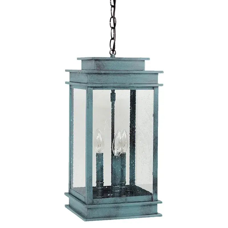 Three Light Hanging Lantern 60.00W/B/Candelabra - Image 17