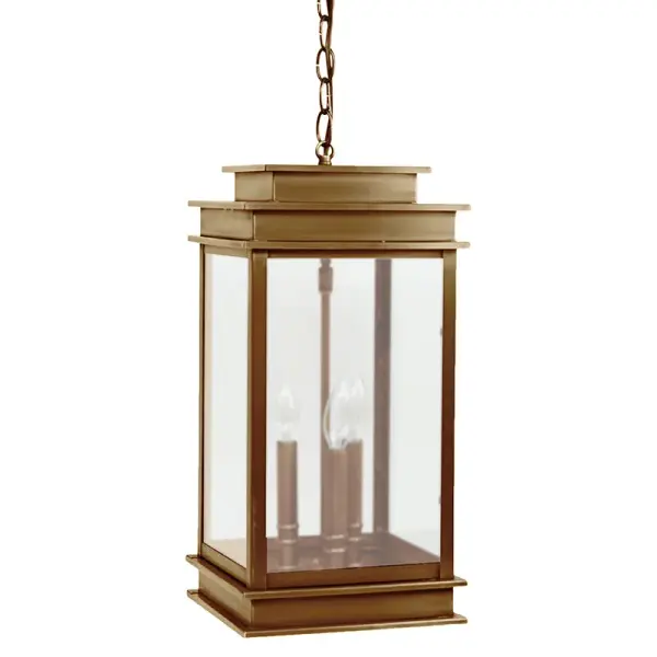 Three Light Hanging Lantern 60.00W/B/Candelabra - Image 6