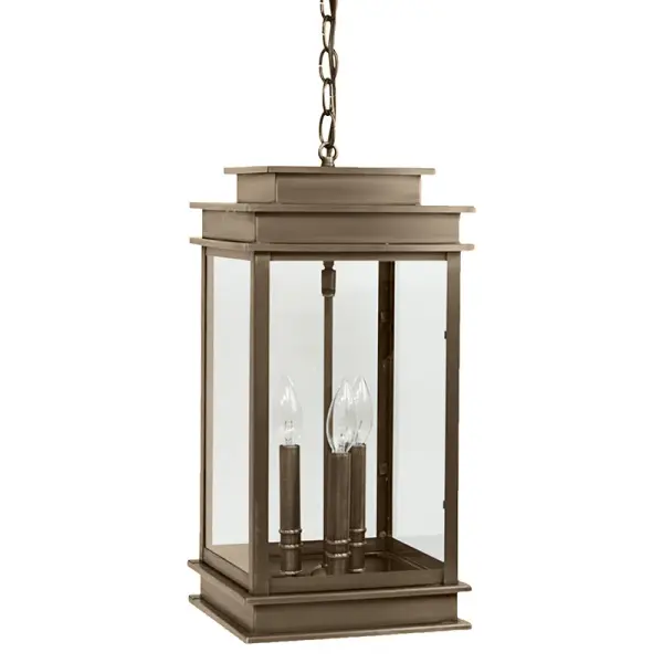 Three Light Hanging Lantern 60.00W/B/Candelabra - Image 7