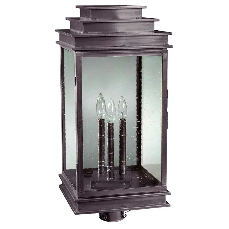 Three Light Post Mount 60.00W/B/Candelabra - Image 11