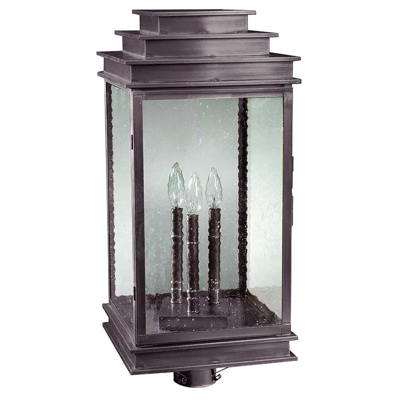 Three Light Post Mount 60.00W/B/Candelabra - Image 12