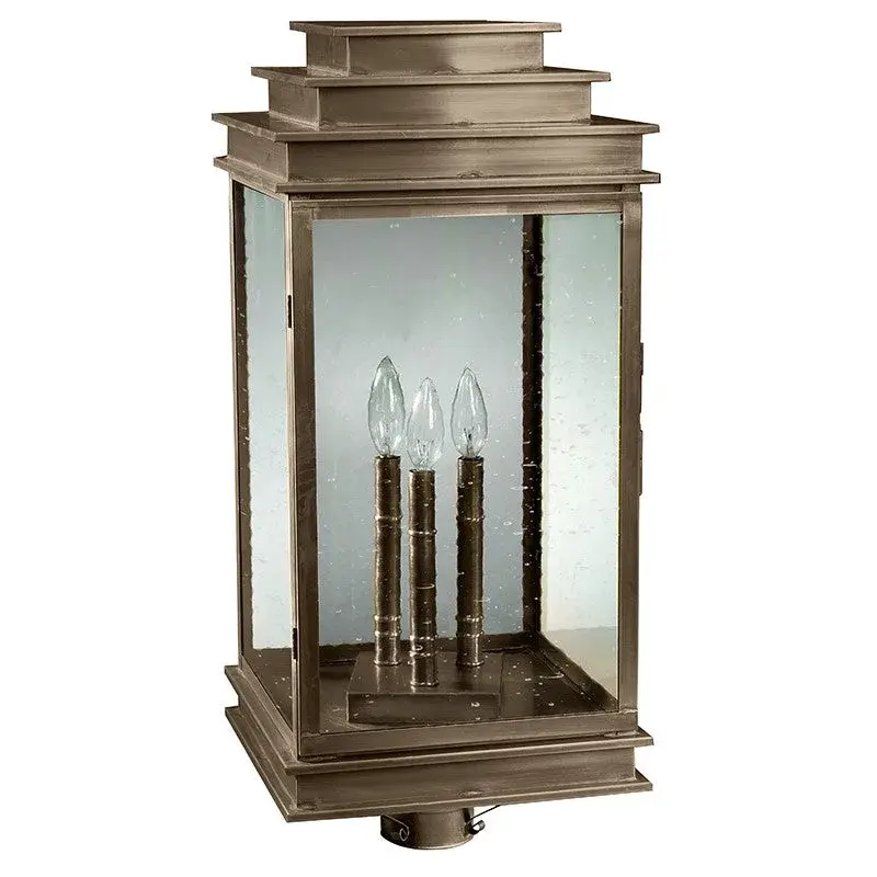 Three Light Post Mount 60.00W/B/Candelabra - Image 7
