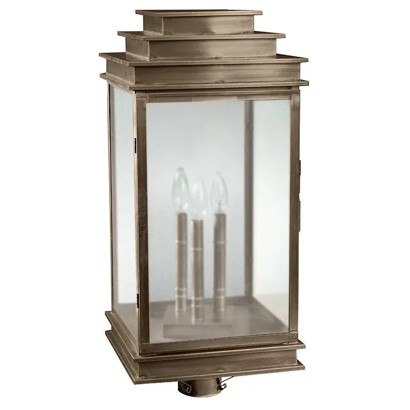 Three Light Post Mount 60.00W/B/Candelabra - Image 9