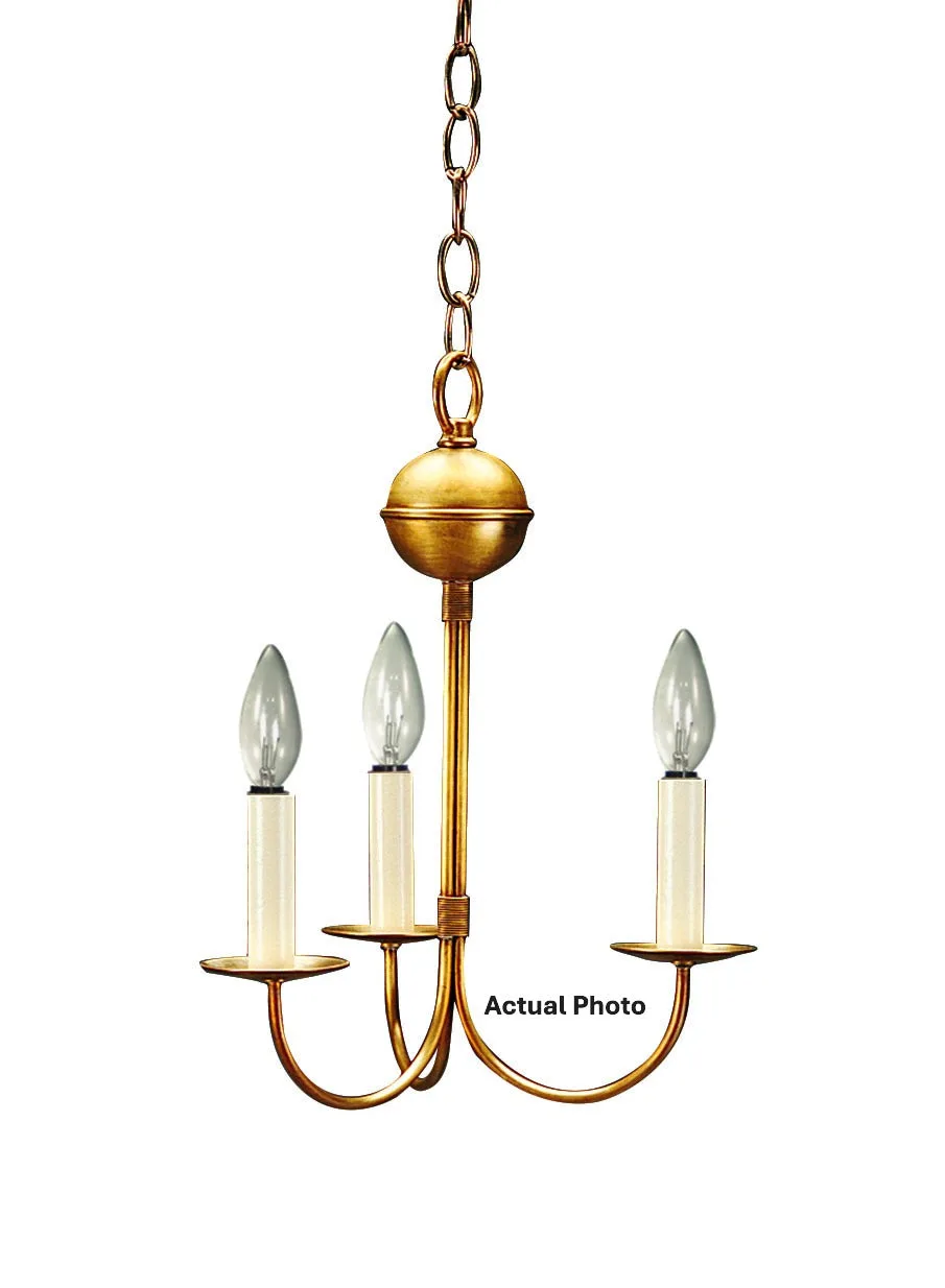 Three Light Hanging Lantern 60.00W/Candelabra/Candelabra