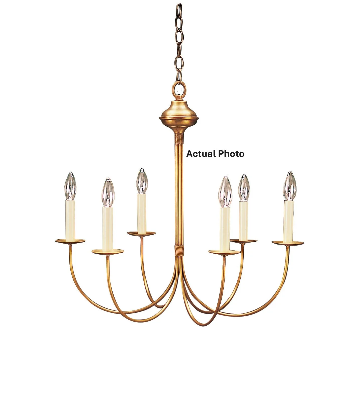 Six Light Hanging Lantern 60.00W/Candelabra