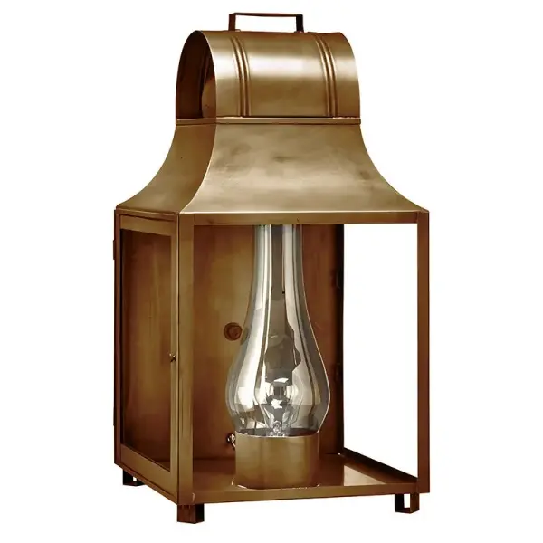 Rustic yet refined describes the Livery collection. Taking design elements from lanterns of times past, we incorporate a decorative handle or loop, feet, and optional reflectors to enhance the warm glow of your home. This collection is ideal for those lo - alternate view