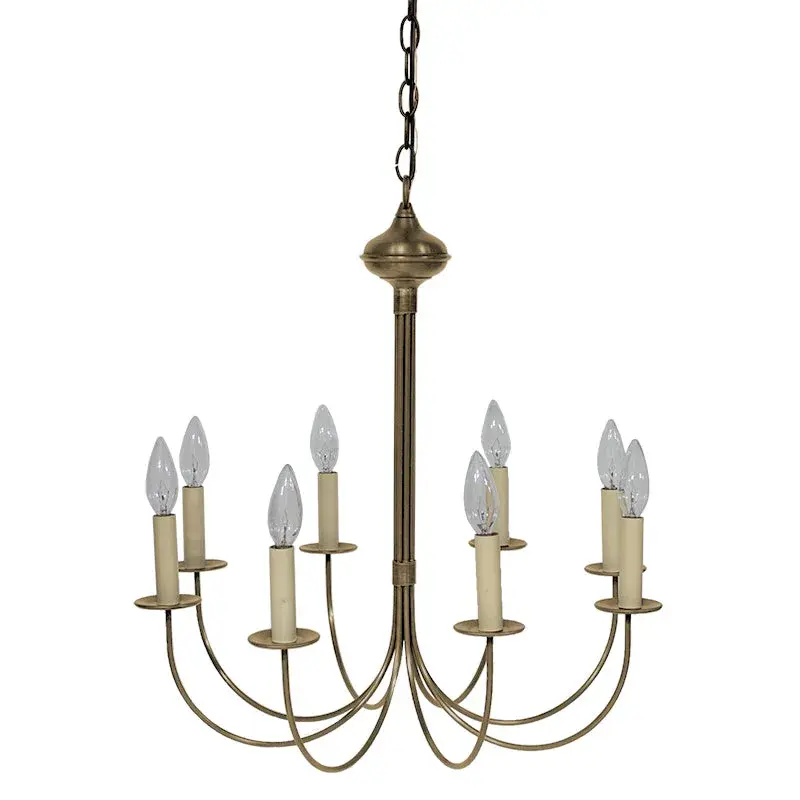 Eight Light Chandelier 60.00W/B/Candelabra - Image 2
