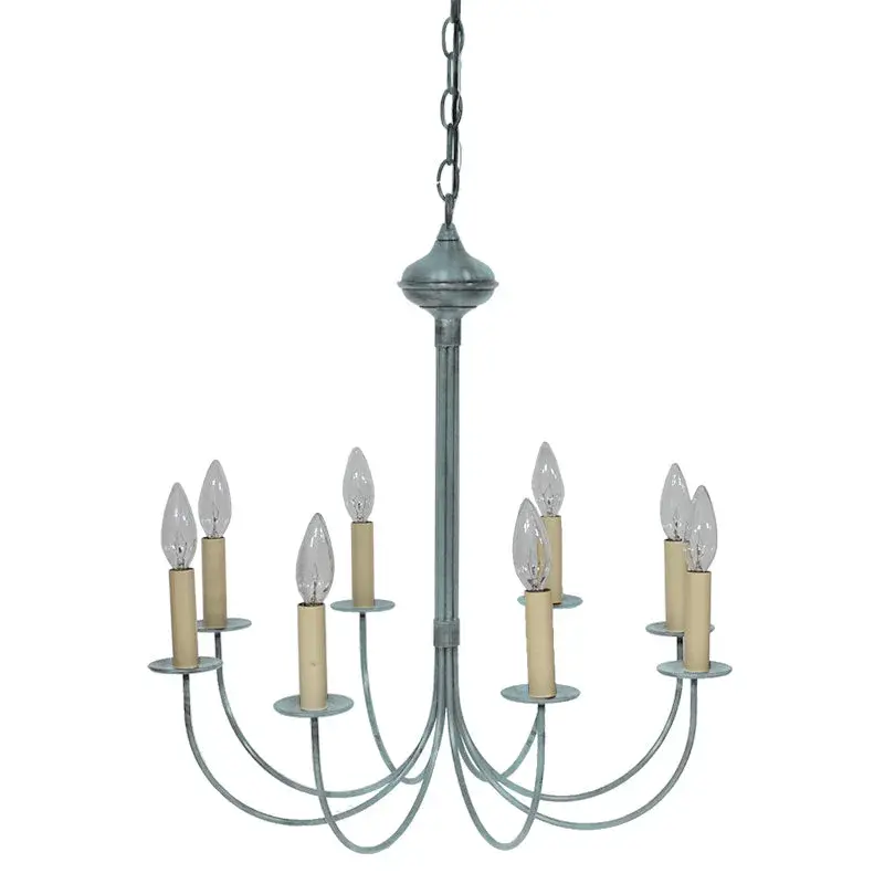 Eight Light Chandelier 60.00W/B/Candelabra - Image 5