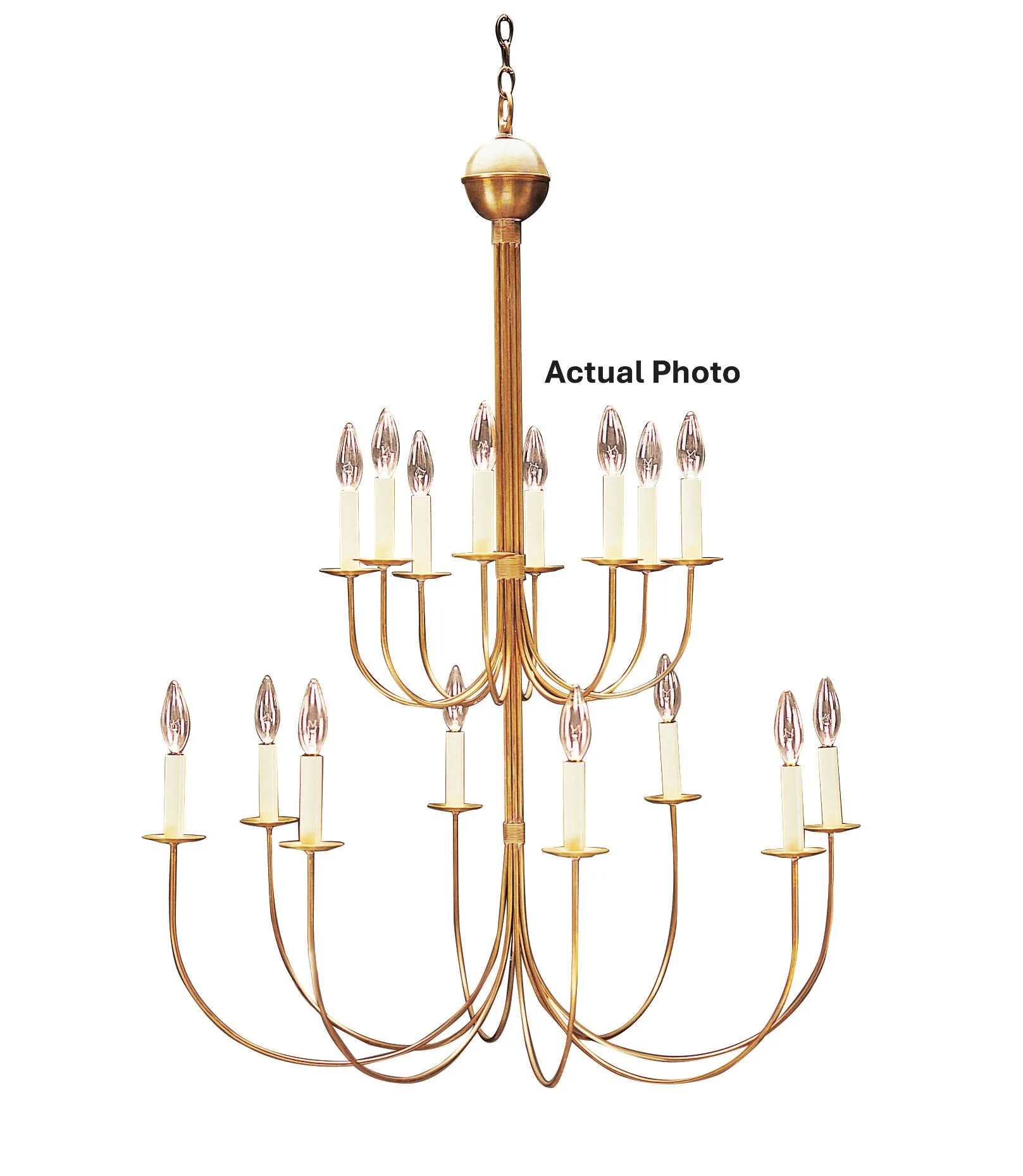 16 Light Hanging Fixture 60.00W/Candelabra/Candelabra