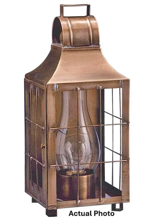 Rustic yet refined describes the Livery collection. Taking design elements from lanterns of times past, we incorporate a decorative handle or loop, feet, and optional reflectors to enhance the warm glow of your home. This collection is ideal for those lo