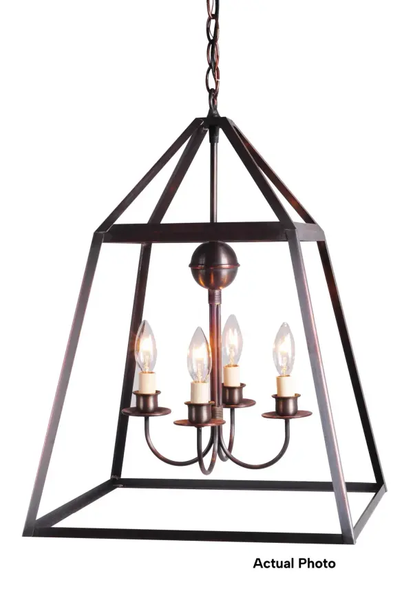 The Foyer collection features a mix of styles that all exude elegance and sophistication. These hanging fixtures give any foyer a warm and inviting ambiance.The Appledore fixture brings a touch of modern geometry with its open design that will be noticed