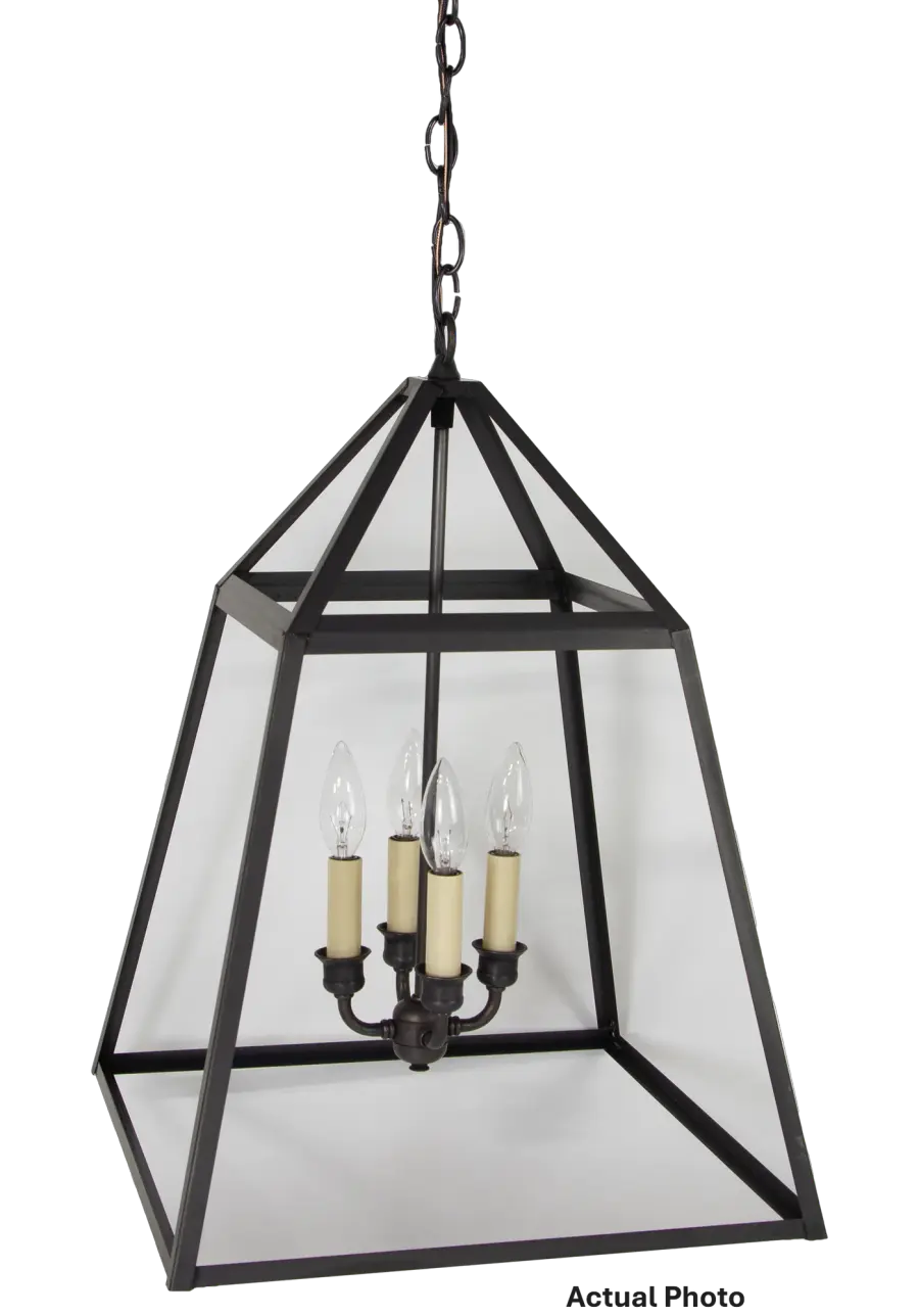Four Light Hanging Lantern 60.00W/Candelabra - Image 2
