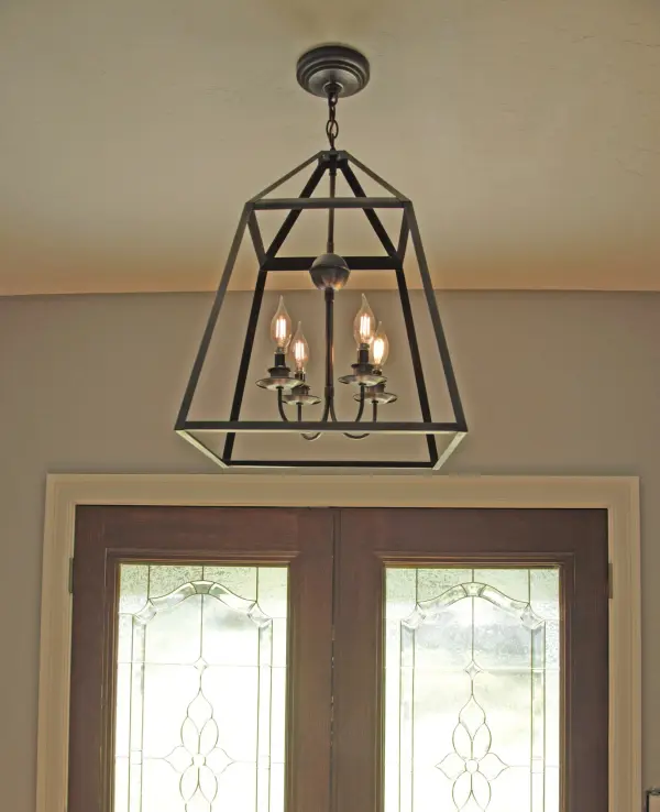 Four Light Hanging Lantern 60.00W/Candelabra - Image 3
